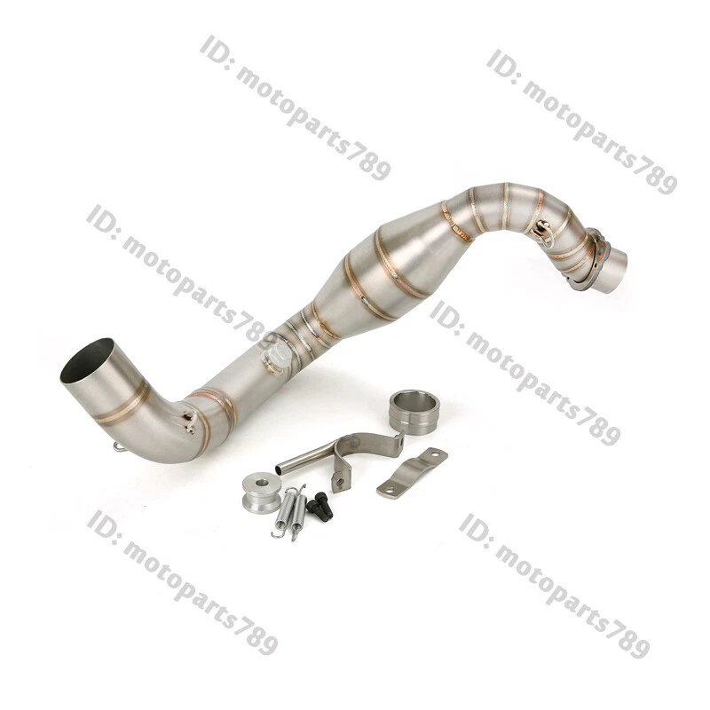 Sistema de escape de cabezal delantero deslizable 51 mm para BMW G310GS G310R Foto 4 de 4