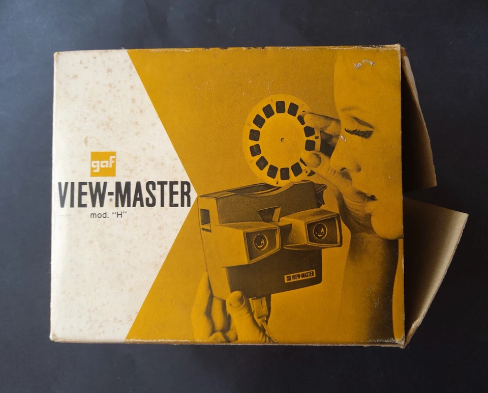 Viewmaster 3d Model H Square belge viewer boxed - Image 3 of 4