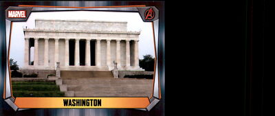 Topps Trading Card 211 - Washington - Marvel Missions 2017