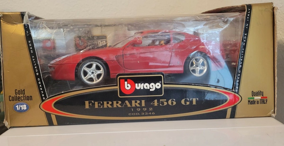 ミニカー FERRARI 456 GT FERRARI 456GT ROSSO CORSA RED 1/18 MODEL CAR BY GT SPIRIT