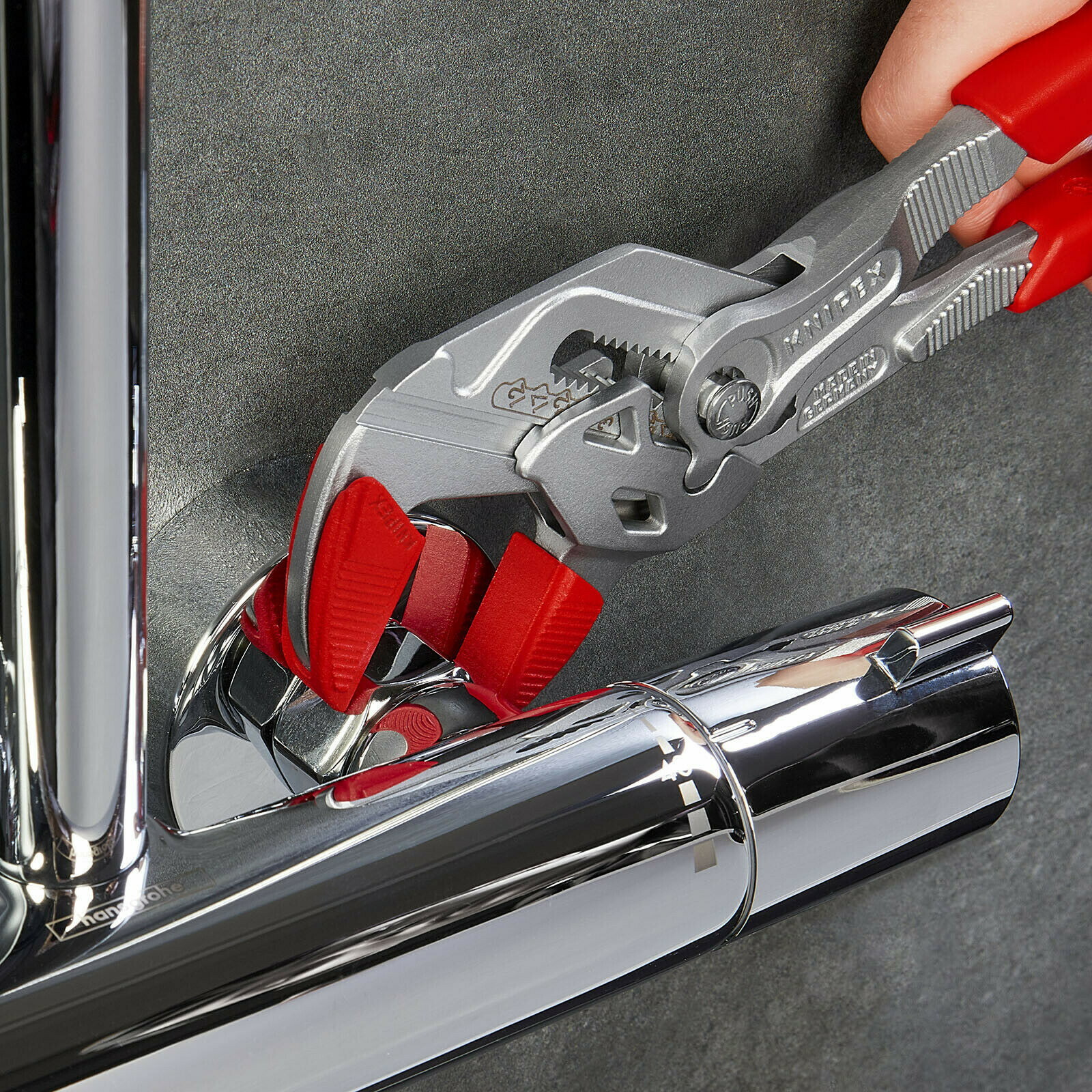 Knipex 250mm Adjustable Wrench Pliers Gland Spanner 8605250 Jaw