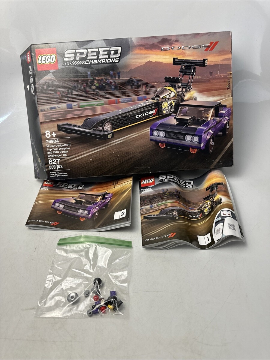 LEGO Speed Champions Mopar Dodge #76904 Box,, Build Manuals