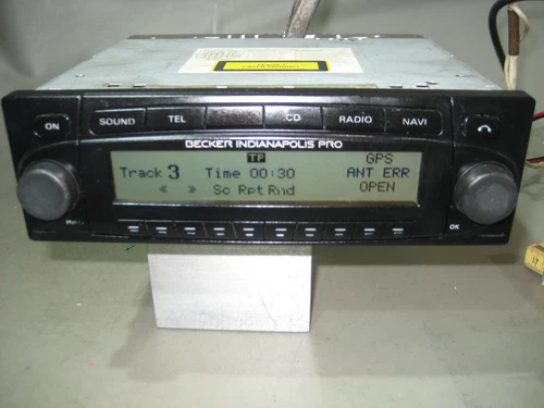 Becker BE 7950 Indianapolis CD 97 (52311) for ISO Plug Car Stereo GPS Capable