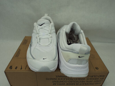 New Womens 10.5 Nike Air Max Bliss Triple Whte Shoes DH5128-101