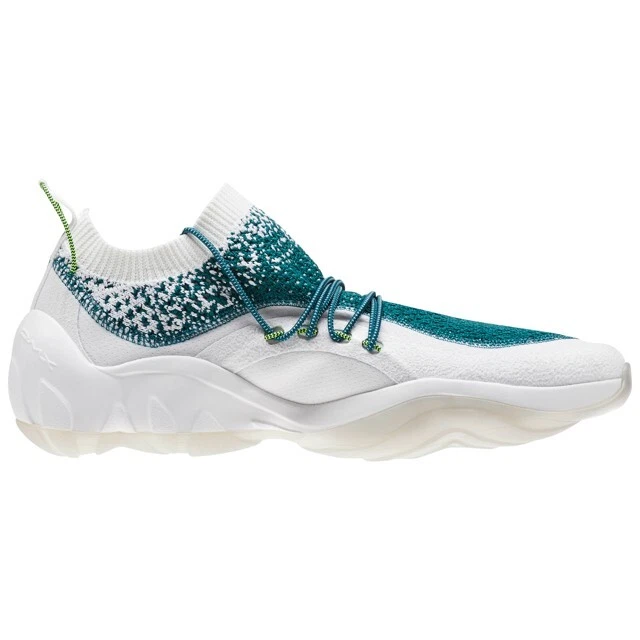 Reebok DMX Fusion HC White Rapid Teal Solar Yelow Men s Shoes CM9623