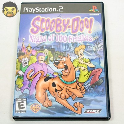 Scooby-Doo Night of 100 Frights PS2 CIB Sony PlayStation 2 2002 Black Complete