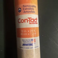 Kittrich 18" x 24' Contact Paper Adhesive/Liner Canopy Lime Green, FREE SHIPPING