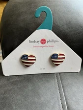 A  Pair Of Lindsay Phillips Interchangeable Snaps 