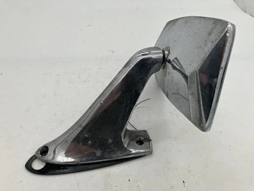 70-77 Ford Maverick Mercury Comet LH Chrome Outside Manual Mirror USED