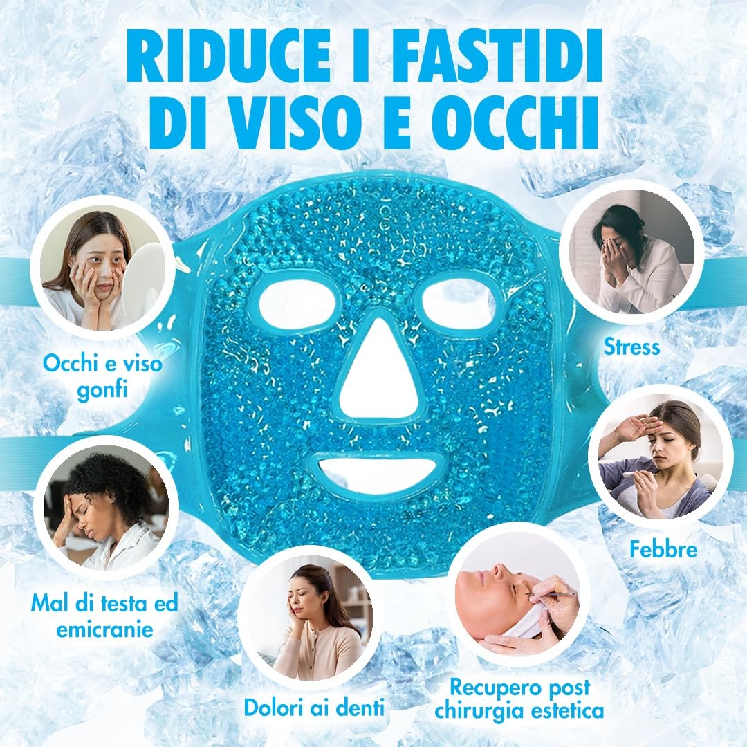 OFFERTA Maschera Ghiaccio Viso Perfect Remedy Riutilizzabile - 4