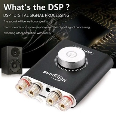Nobsound NS-20G 200W Mini Bluetooth 5.0 Power Amplifier 2.0 Channel Wireless ...