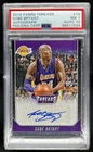 2016-17 Panini Threads Kobe Bryant Auto Autograph #19 Lakers PSA 7 10