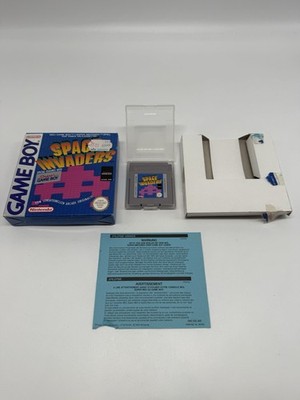 Gameboy Space Invaders OVP + Modul + Anleitung Nintendo Super Game Boy 1994