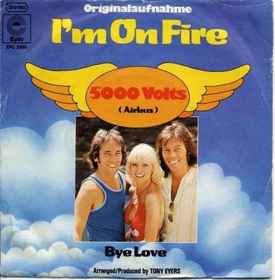 5000 Volts (Airbus)* - I'm On Fire 7'' Single Vinyl Funk / Soul Disco 68555