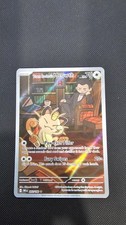Team Rocket's Meowth 203/182 Sv10: Destined Rivals Holo Near Mint on eBay
