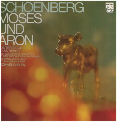 LP-BOX Schoenberg Moses und Aron, Günter Reich, Louis Devos, Michael Gielen
