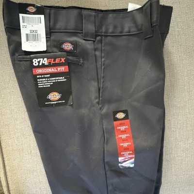 Dickies 874FLEX Fit Men s Pants Grey/Blue 32x32 and 33x32 (both together)