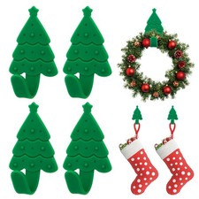 4 PCS Christmas Garland Hangers, Garland Hanger for Door Frame, Fireplace Sto...
