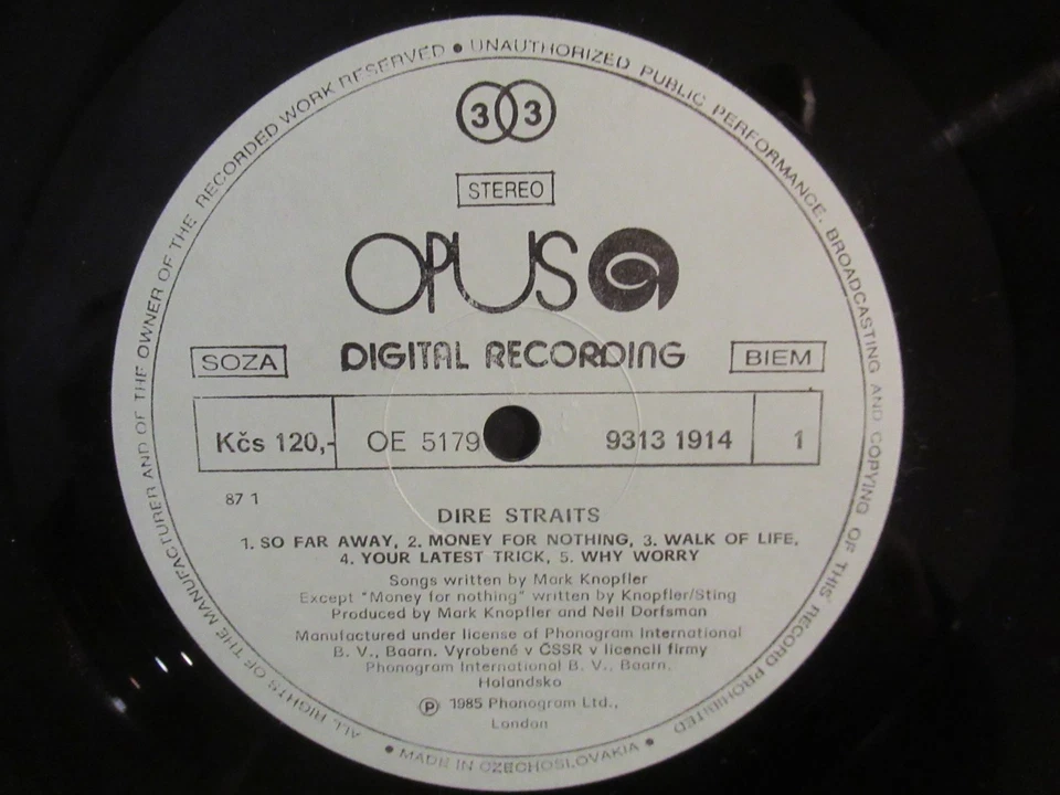 Dire Straits Brothers in Arms · Lp · 1987, Foto 3 von 4