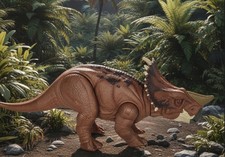 Figura dinosauro Pachyrhinosaurus Jurassic World Epic Evolution Chaos Theory