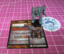 BattleTech Thunderbolt  Mech -- Davion Heavy Battle Lance + Cards