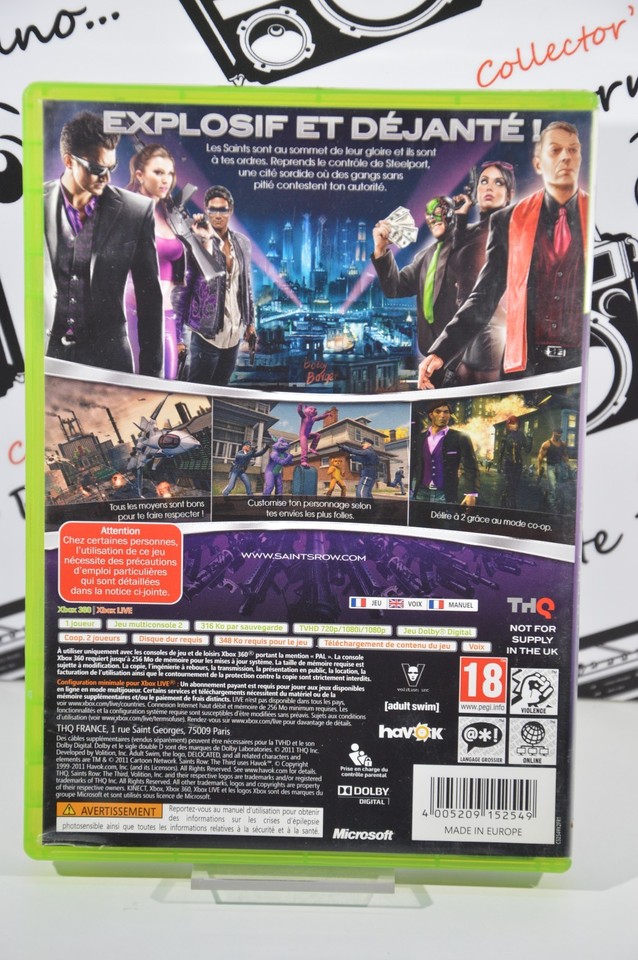 Saints Row : The Third sur Xbox 360