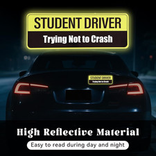 3pcs Student Driver Magnet for Car, Please Be Patient Student Driver, New Dri...