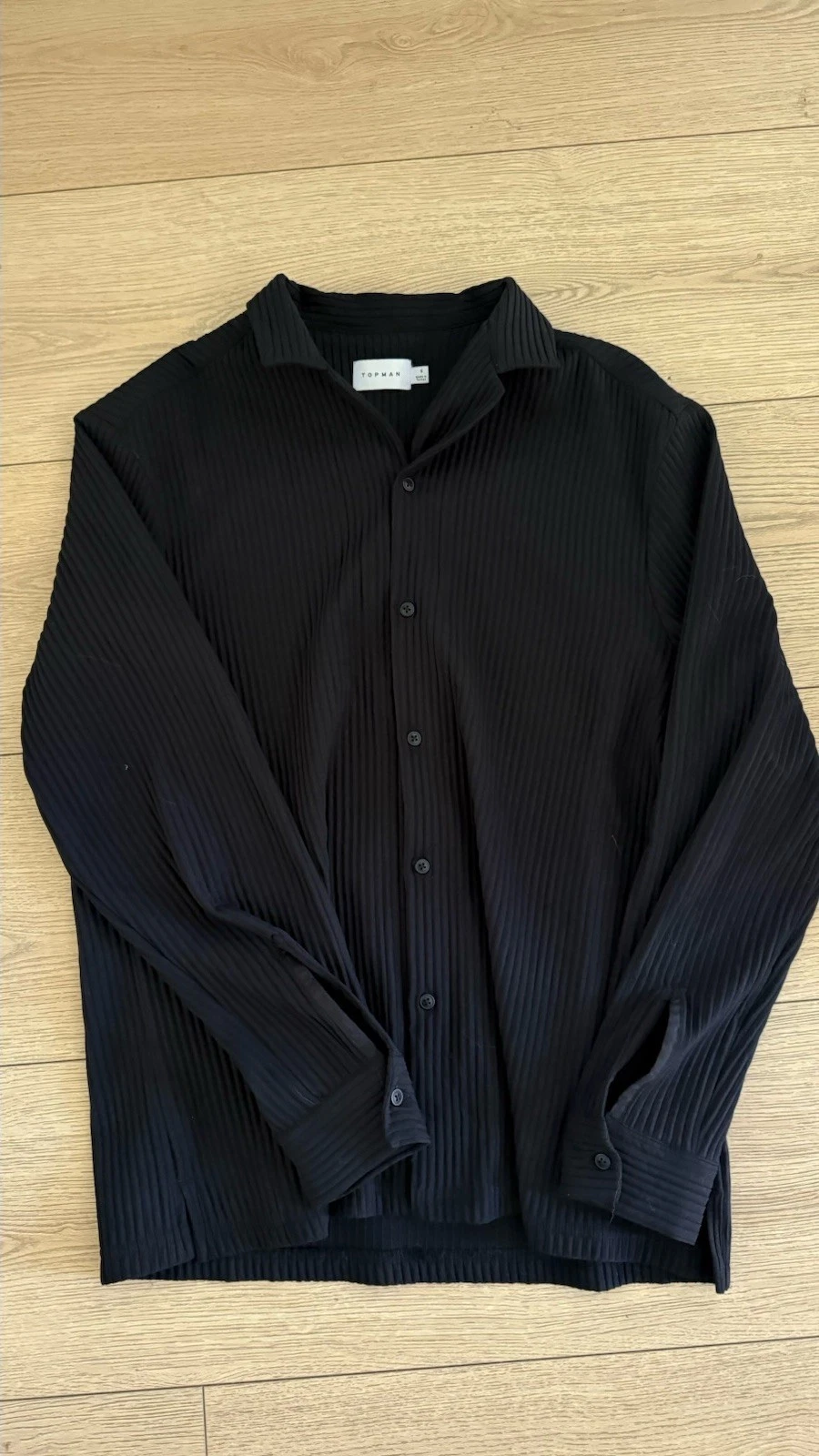 Topman Mens Plated Over Shirt Jacket Small