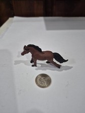 Safari LTD 2005 Brown Horse 2" inch Mini Figure Country Farm Life A10