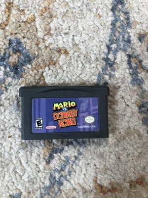 Mario Vs. Donkey Kong Game Boy Advance Black Cart Only Nintendo E NTSC-U/C Japan
