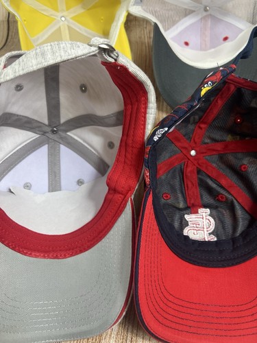 St Louis Cardinals Baseball Hat Lot One Size New Era Bundle Of 6 - Picture 4 of 6