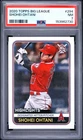 153962730 Shohei Ohtani 2020 Topps Big League #294 PSA 7