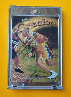 🔥 KOBE BRYANT 1997 Topps Finest Creators Gold 323 CR18 Rare NBA