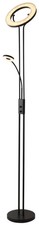 Image of Floor Light Black Halo LED Matt Searchlight 55601BK