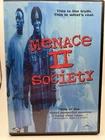 Menace II Society DVD New Line 1993 1997 Free Shipping in Canada!