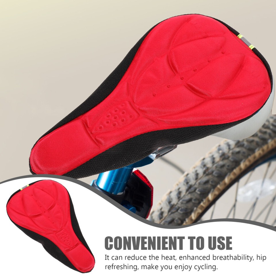 Kids Bicycle Seat Replacement Bike Cover Girl Padded Red Child eBay