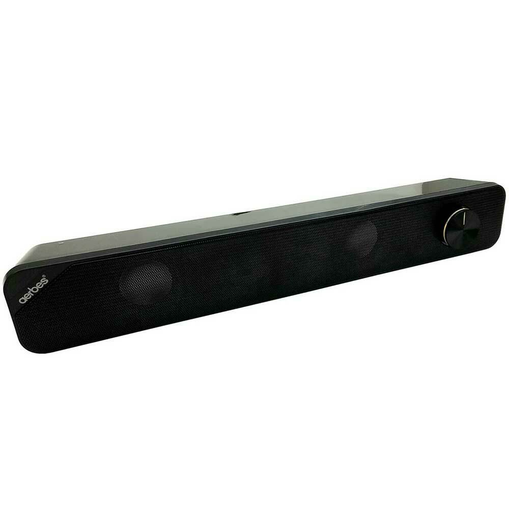 Cassa speaker soundbar usb 2.0 jack 3.5 mm altoparlante per tv pc...