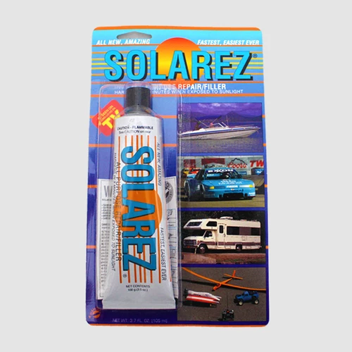 Solarez All Purpose Polyester Fiber-Filled Resin 3.5 Oz Tube