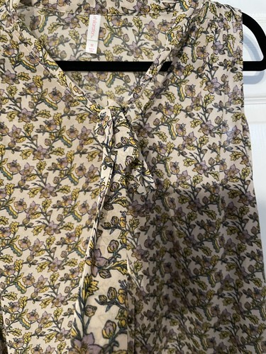 Xhilaration blusa floreale taglia media donna - Foto 3 di 6