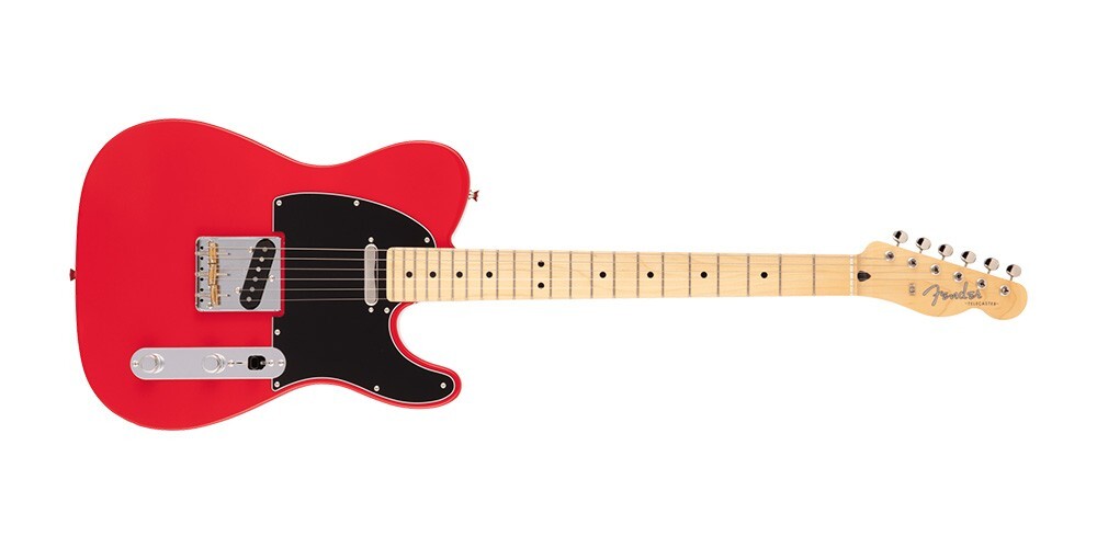 ギター Fender Japan telecaster Red Fender Made in Japan Hybrid II Telecaster Maple Modena Red