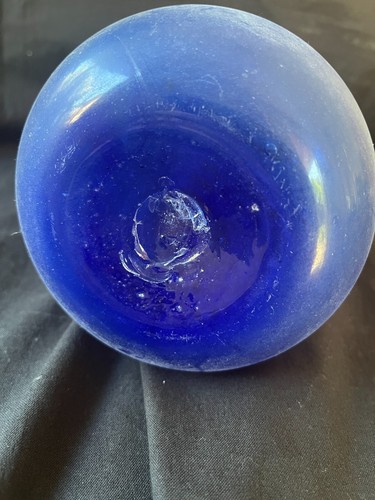 ancien vase murano A scavo en verre de seguso. Pontil - Photo 8 sur 8