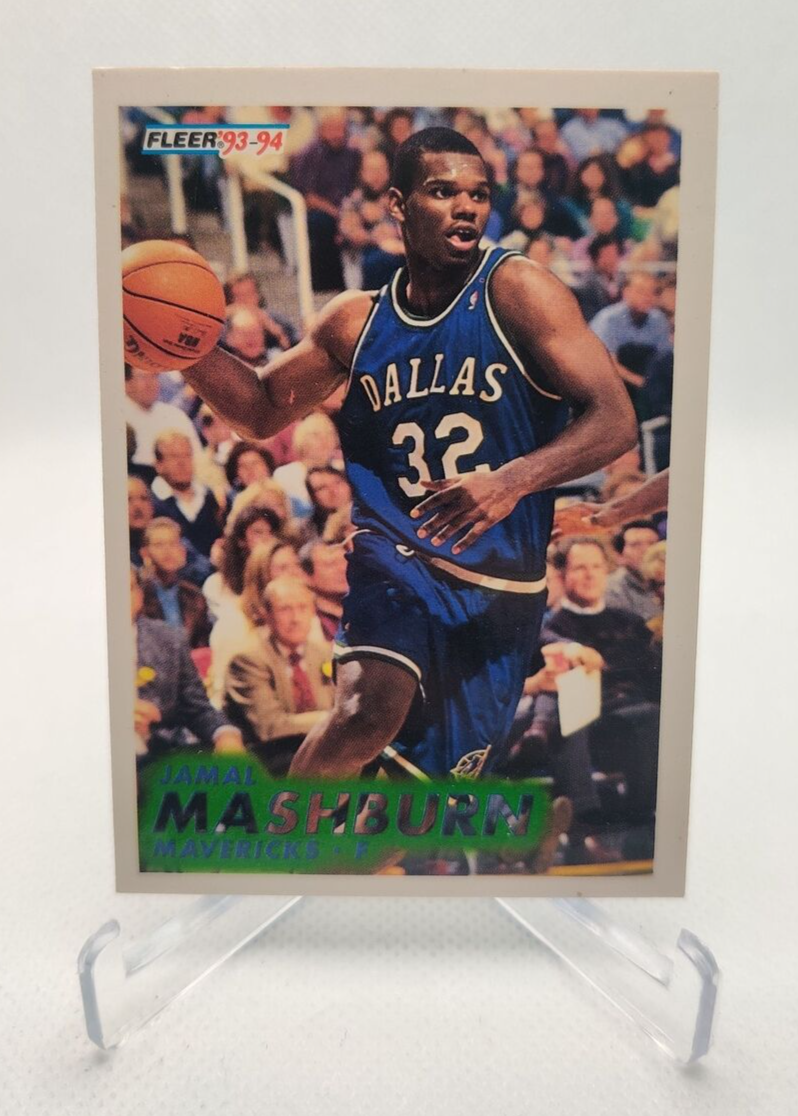 1993-94 Fleer Jamal Mashburn Rookie Dallas Mavericks #274 UK