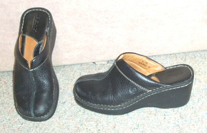 born wedge clogs