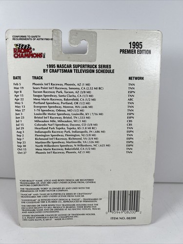 Nascar #54 Steve McEachren Super Truck Series by Craftsman 1995 Premier Ed. (2) - Picture 4 of 4