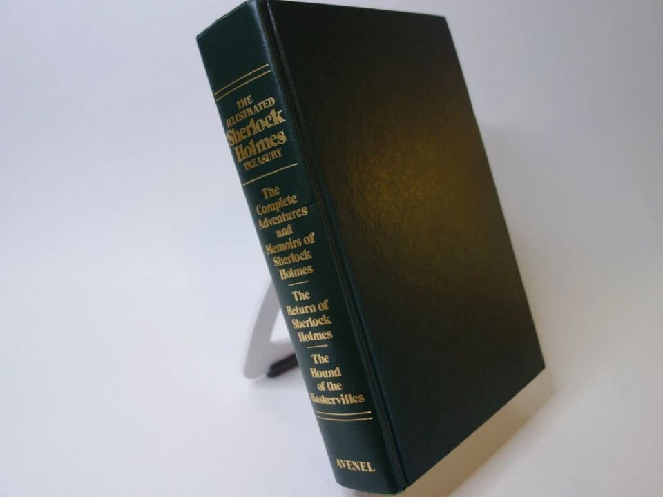 The Illustrated Sherlock Holmes Treasury by Sir Arthur Conan Doyle Avenel 1976 Foto 3 de 4