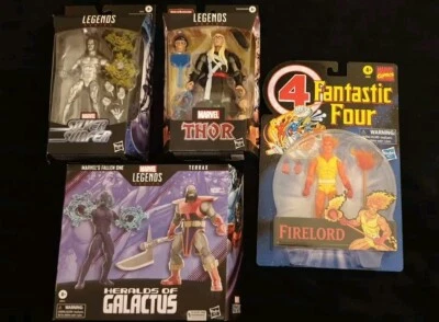 Marvel Legends Silver Surfer + Firelord + Thor + Terrax & Fallen One 2-pack - Photo 1/4