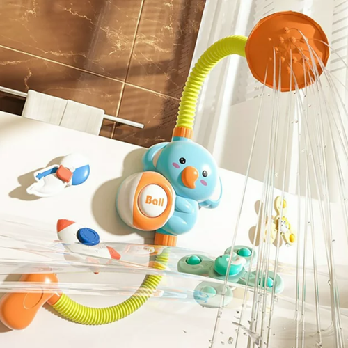 Beefunni Baby Bath Toy Toddler Water Spray Shower Head, Bathtub Water