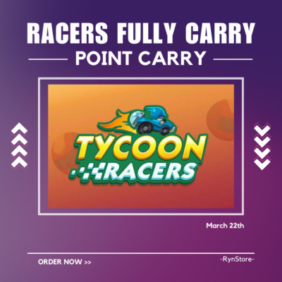 MONOPOLY_TYCOON_RACERS_GO   SNOW RACER  FULL CARRY  (Please Read Description)