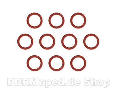 10 x Dichtring Fiber Benzinhahn M12x1 Zündapp, Puch, KTM, Miele, Mofa, Moped