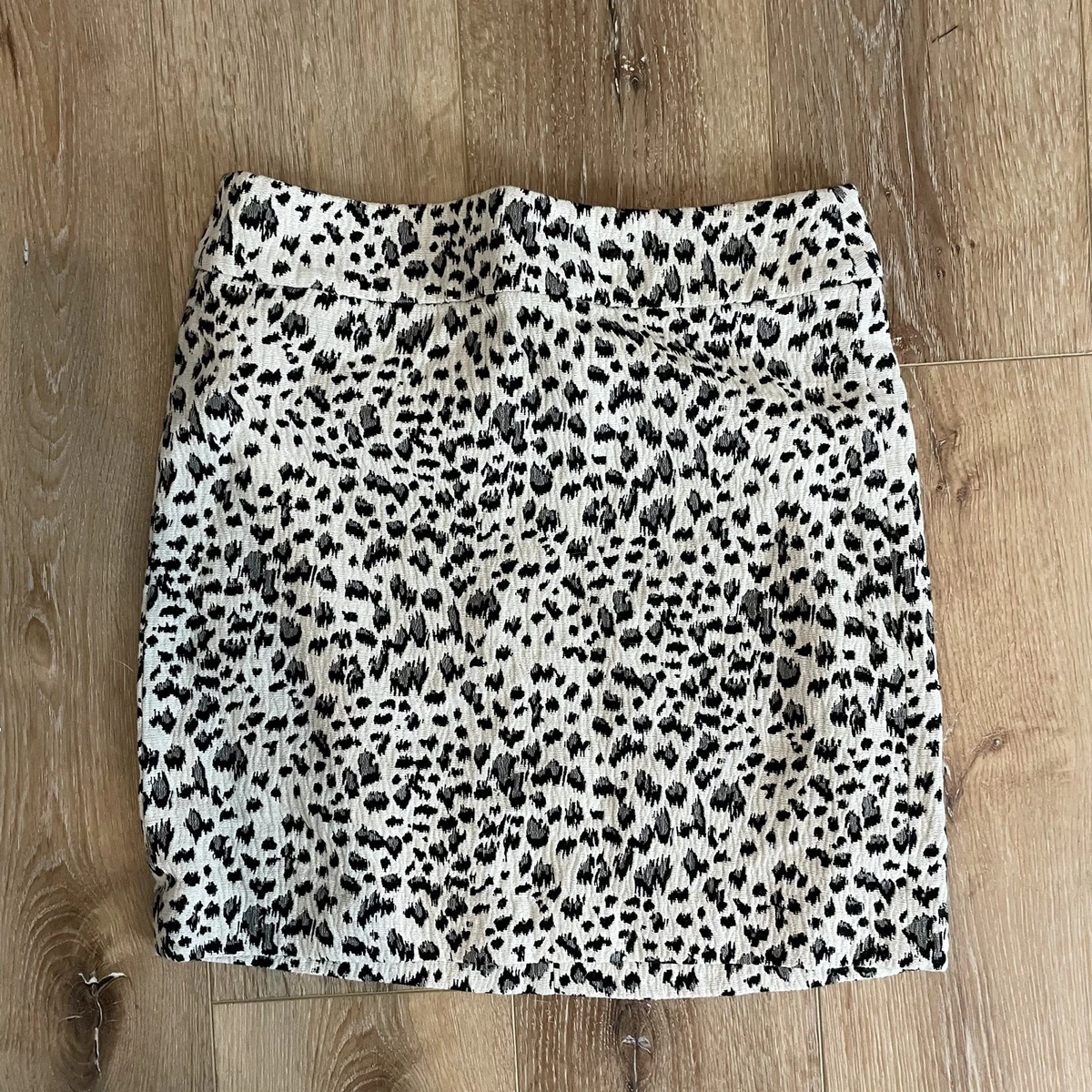 Leopard clearance skirt loft